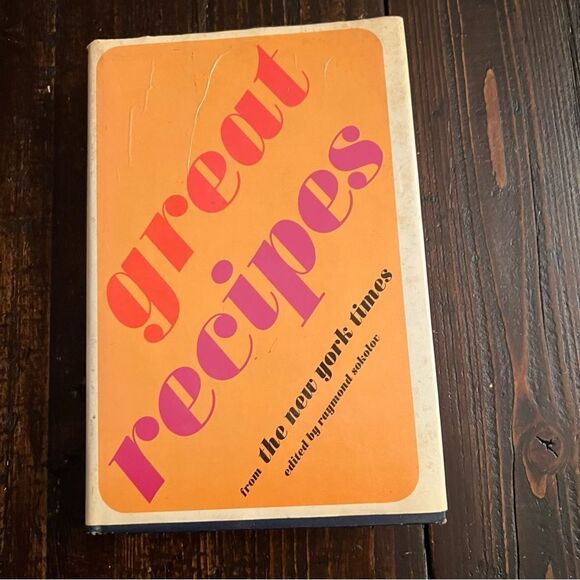 Great Recipes from the New York Times edited by Raymond A. Sokolov (Vintage) - Picture 1 of 9